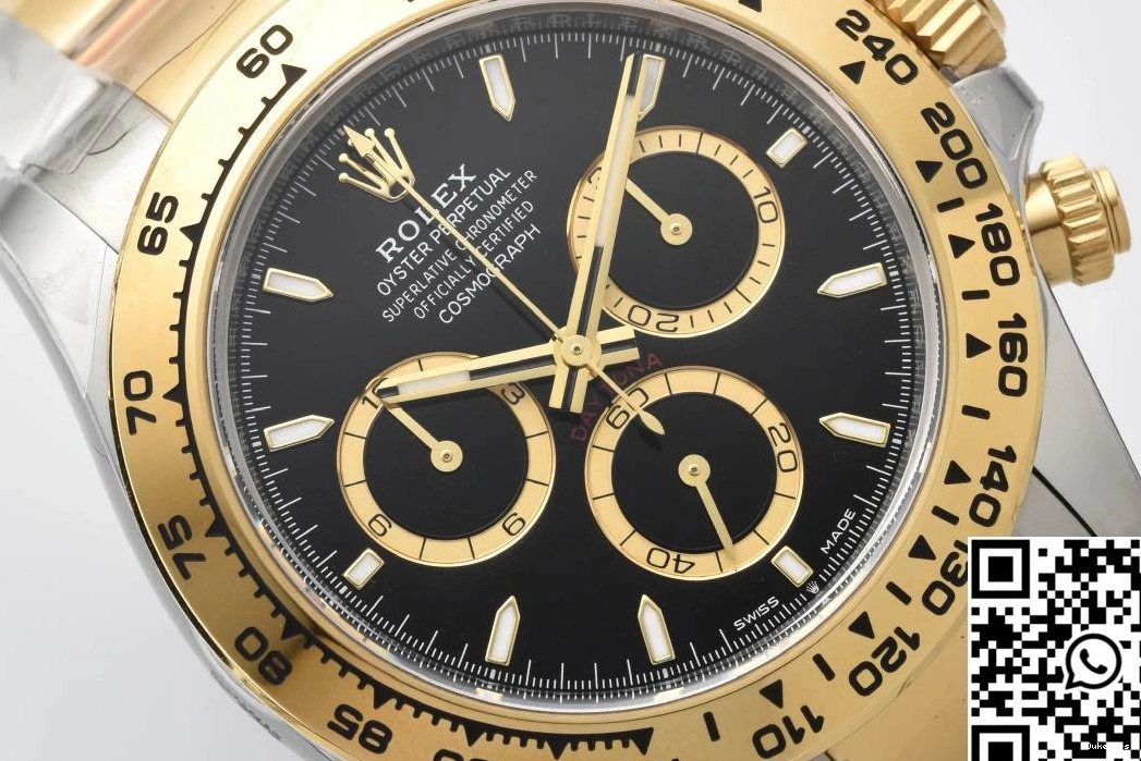 Rolex Gold Daytona Factory Cosmograph M126503 Bezel Clean 0414